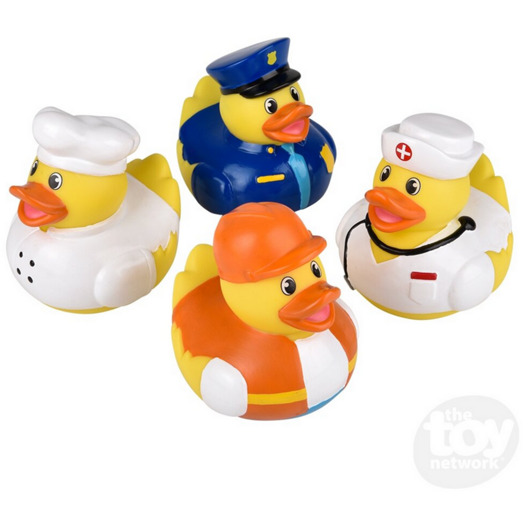 THE TOY NETWORK OCCUPATION RUBBER DUCK