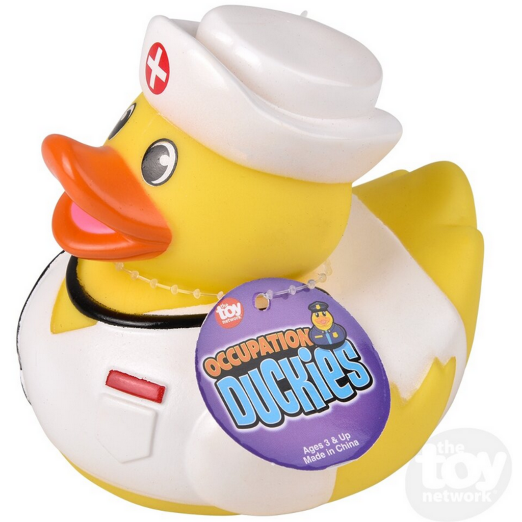 THE TOY NETWORK OCCUPATION RUBBER DUCK