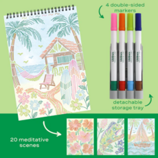 TRACE-BY-LINE TROPICAL PARADISE