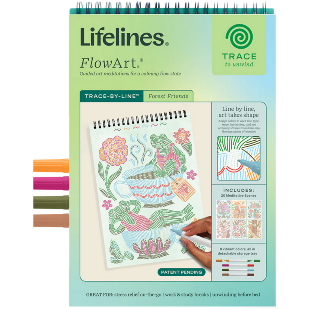 LIFELINES TRACE-BY-LINE WOODLAND WHIMSY
