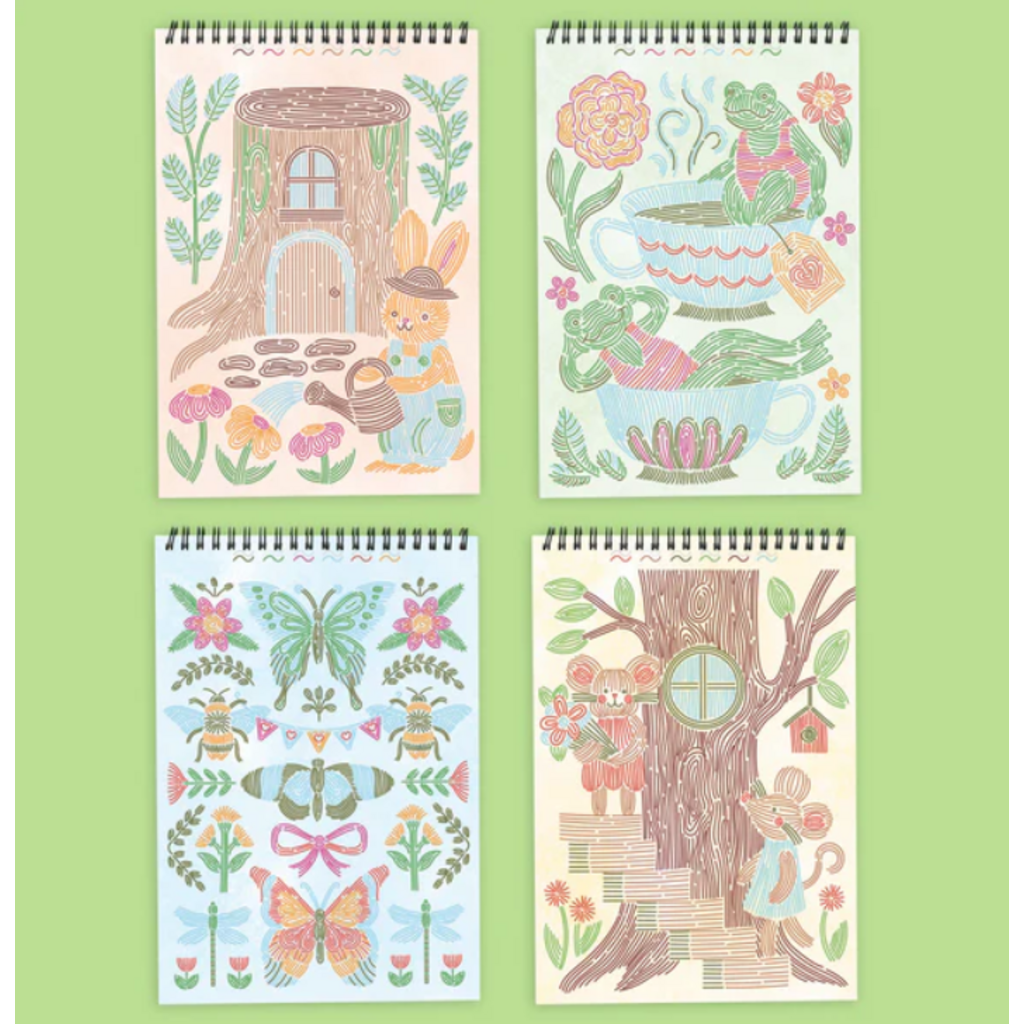 LIFELINES TRACE-BY-LINE WOODLAND WHIMSY
