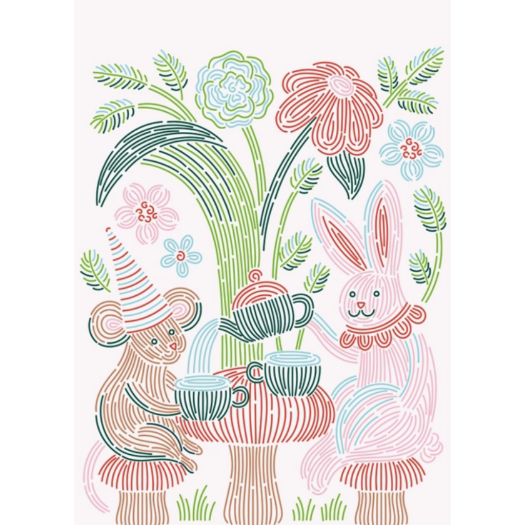LIFELINES TRACE-BY-LINE WOODLAND WHIMSY
