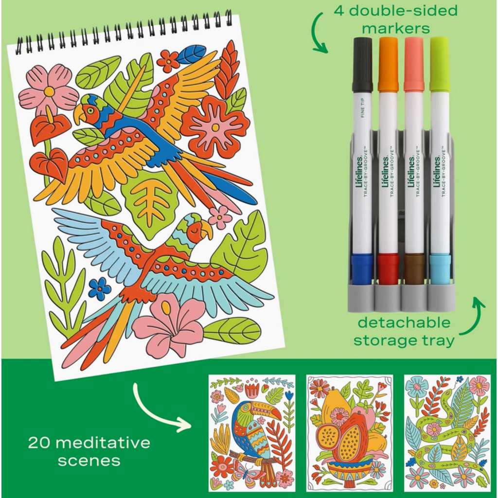 LIFELINES TRACE-BY-GROOVE JUNGLE OASIS