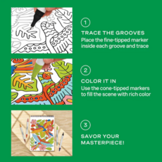 LIFELINES TRACE-BY-GROOVE JUNGLE OASIS