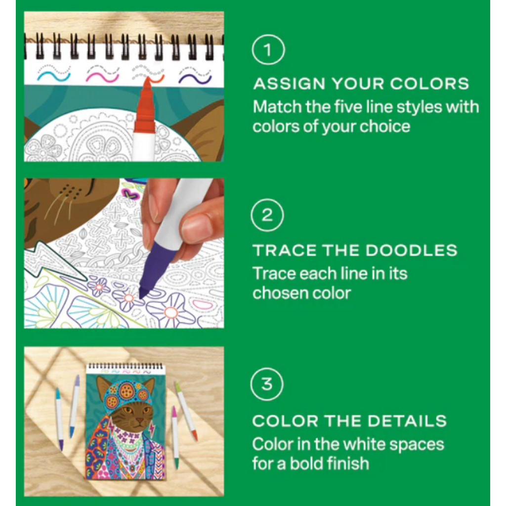 LIFELINES TRACE-TO-DOODLE WILD STYLE