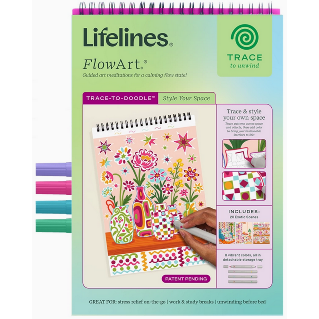 LIFELINES TRACE-TO-DOODLE STYLE YOUR SPACE