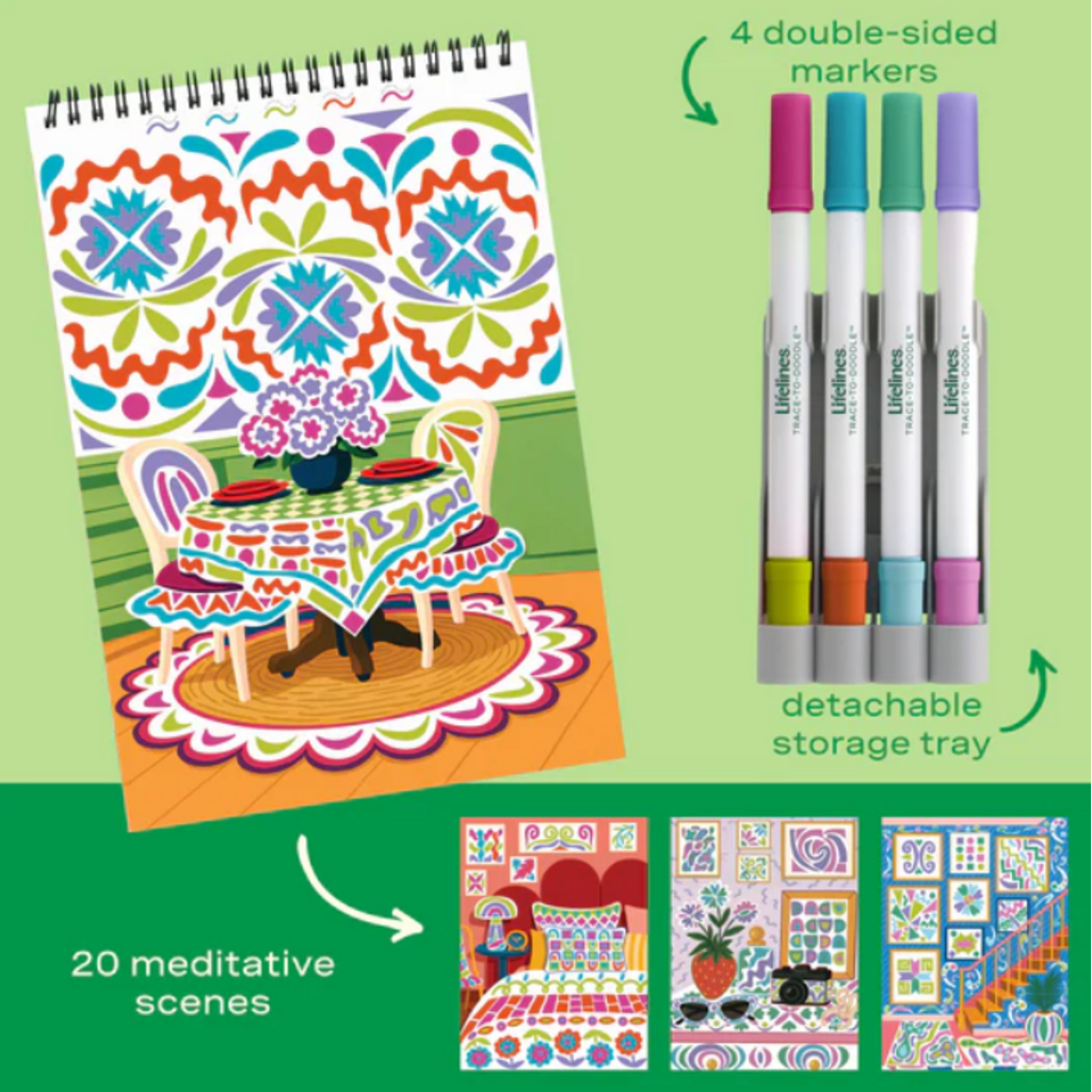 LIFELINES TRACE-TO-DOODLE STYLE YOUR SPACE