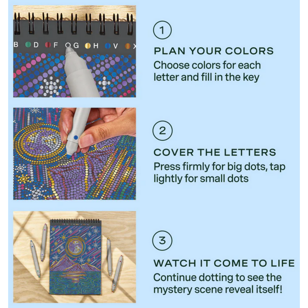 LIFELINES DOT-BY-LETTER INTO THE GALAXY