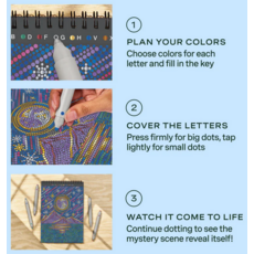 LIFELINES DOT-BY-LETTER INTO THE GALAXY