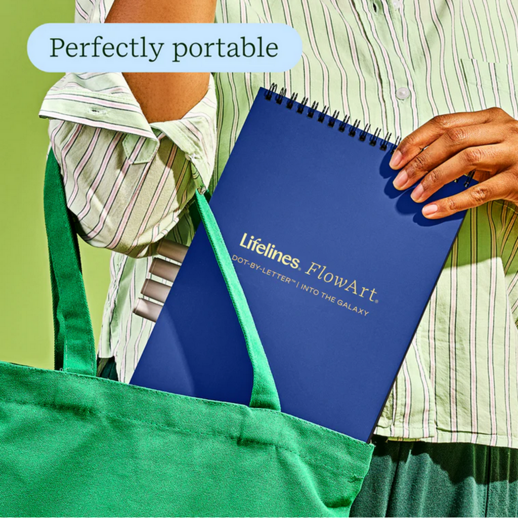 LIFELINES DOT-BY-LETTER INTO THE GALAXY