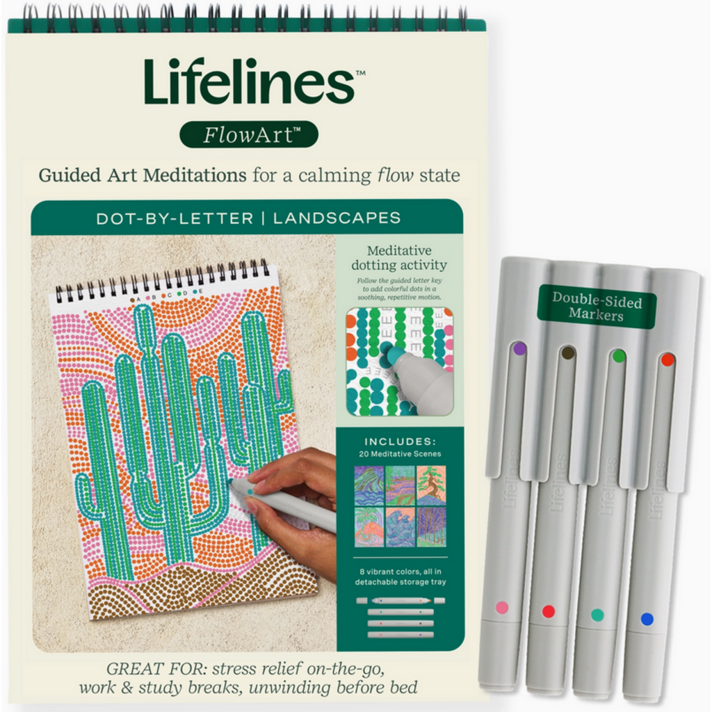 LIFELINES DOT-BY-LETTER LANDSCAPES