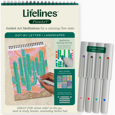 LIFELINES DOT-BY-LETTER LANDSCAPES