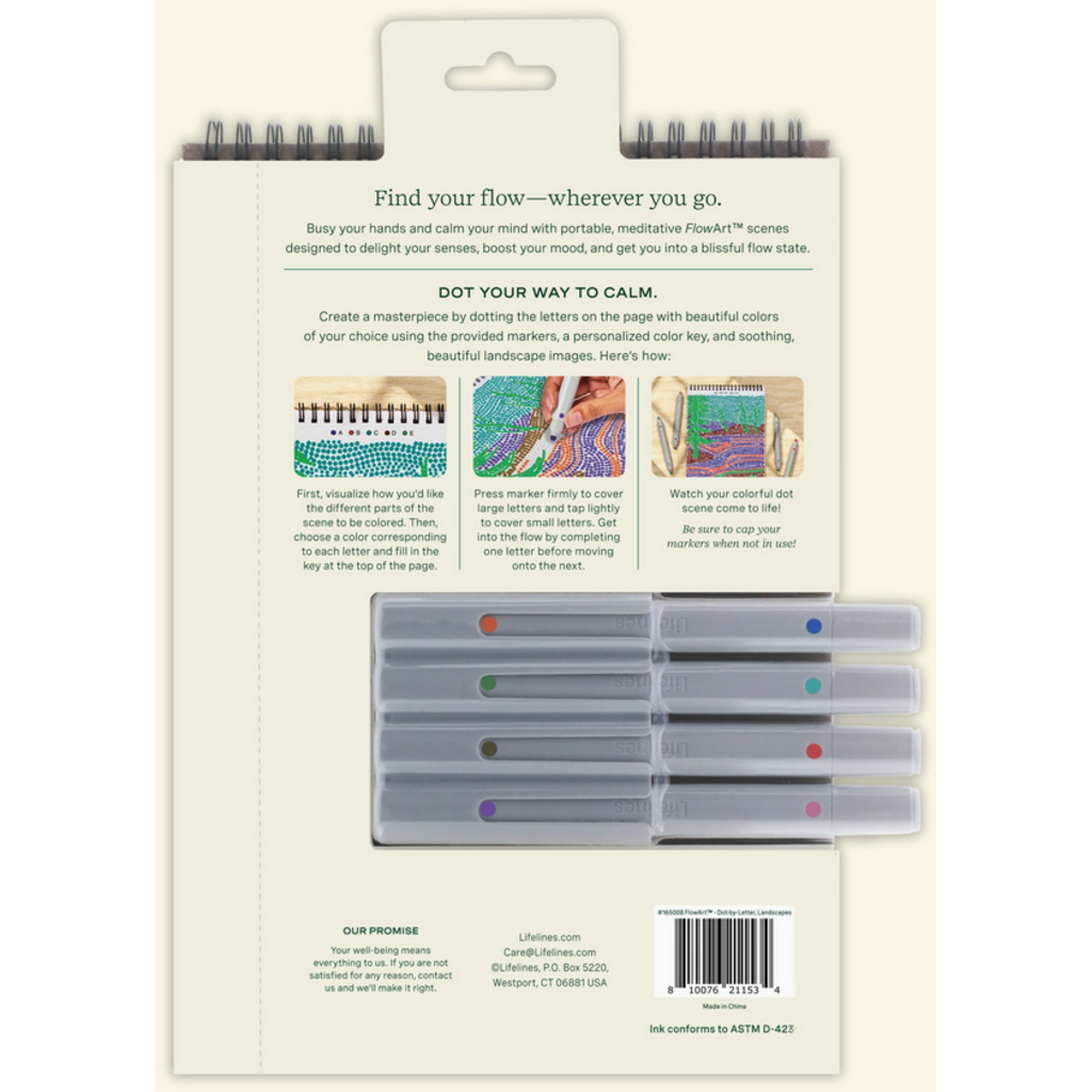 LIFELINES DOT-BY-LETTER LANDSCAPES