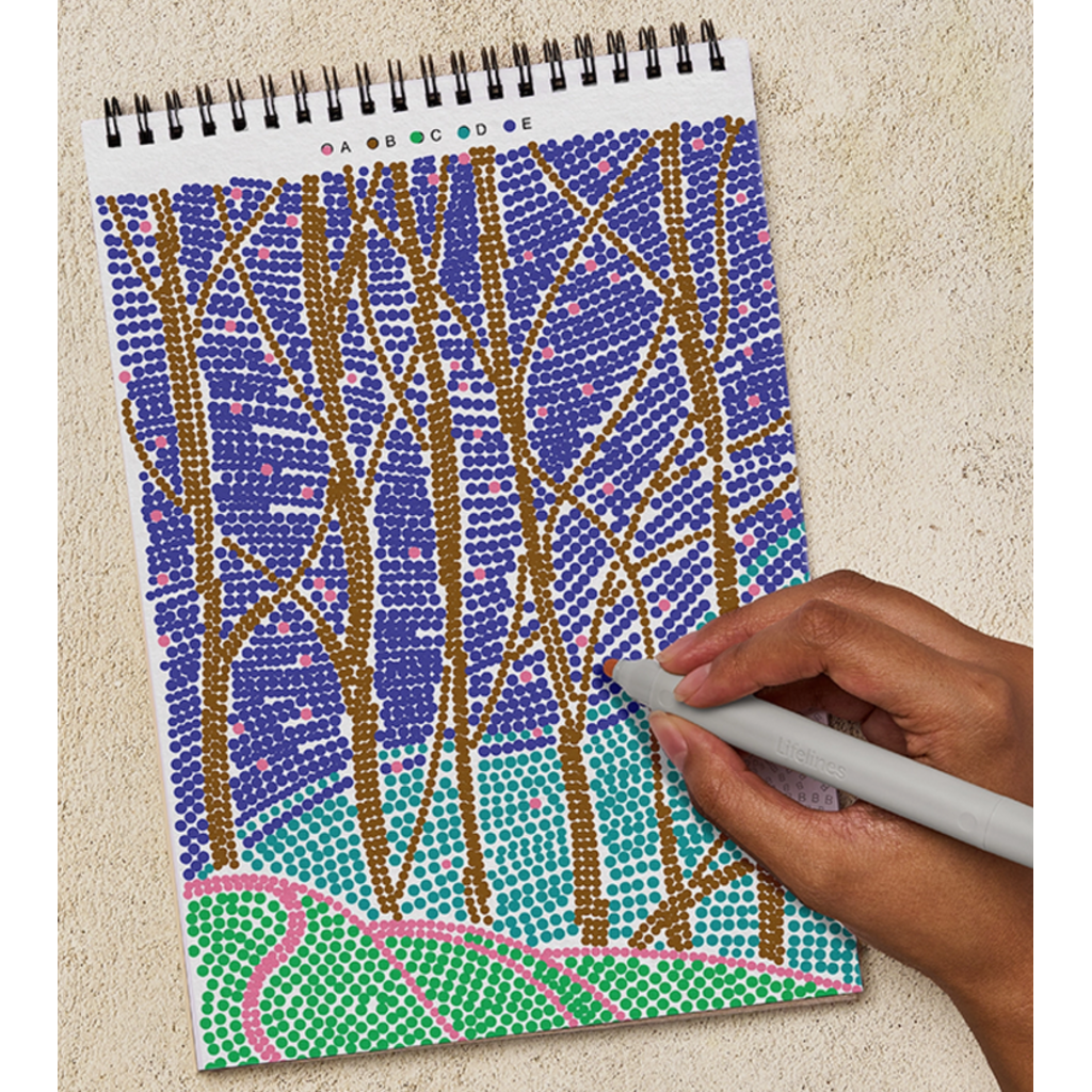 LIFELINES DOT-BY-LETTER LANDSCAPES