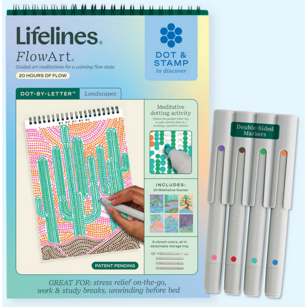 LIFELINES DOT-BY-LETTER LANDSCAPES