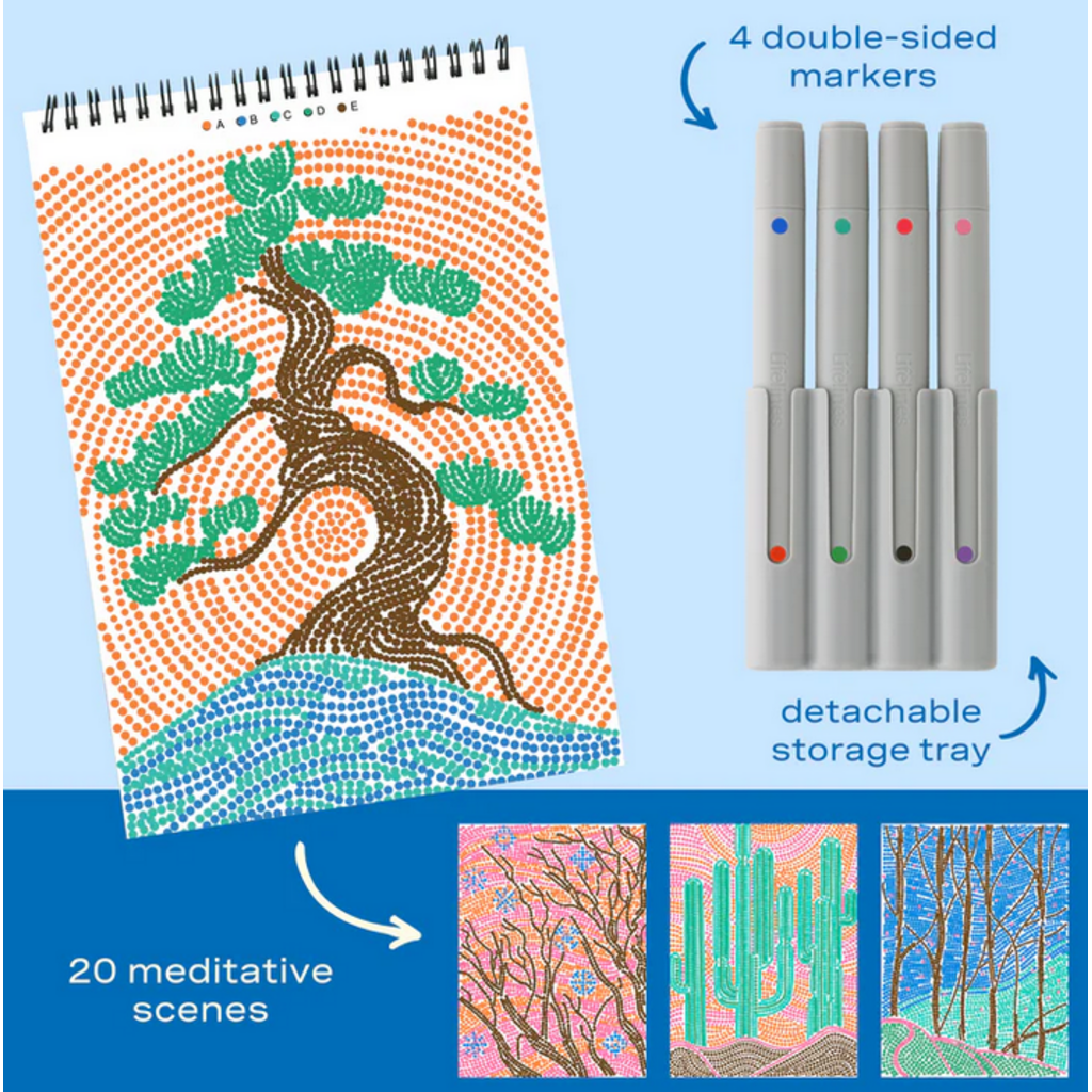 LIFELINES DOT-BY-LETTER LANDSCAPES