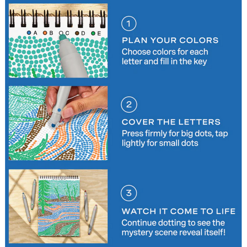 LIFELINES DOT-BY-LETTER LANDSCAPES