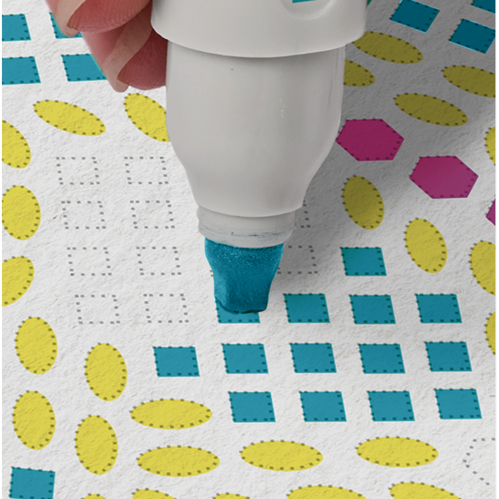 LIFELINES STAMP-BY-SHAPE SECRET GARDEN