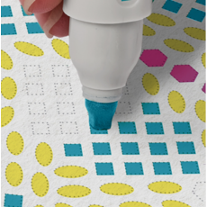 LIFELINES STAMP-BY-SHAPE SECRET GARDEN