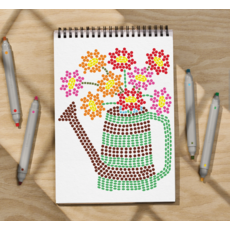 LIFELINES STAMP-BY-SHAPE SECRET GARDEN