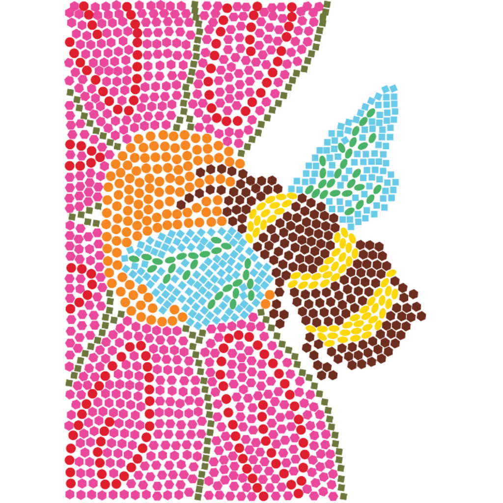 LIFELINES STAMP-BY-SHAPE SECRET GARDEN