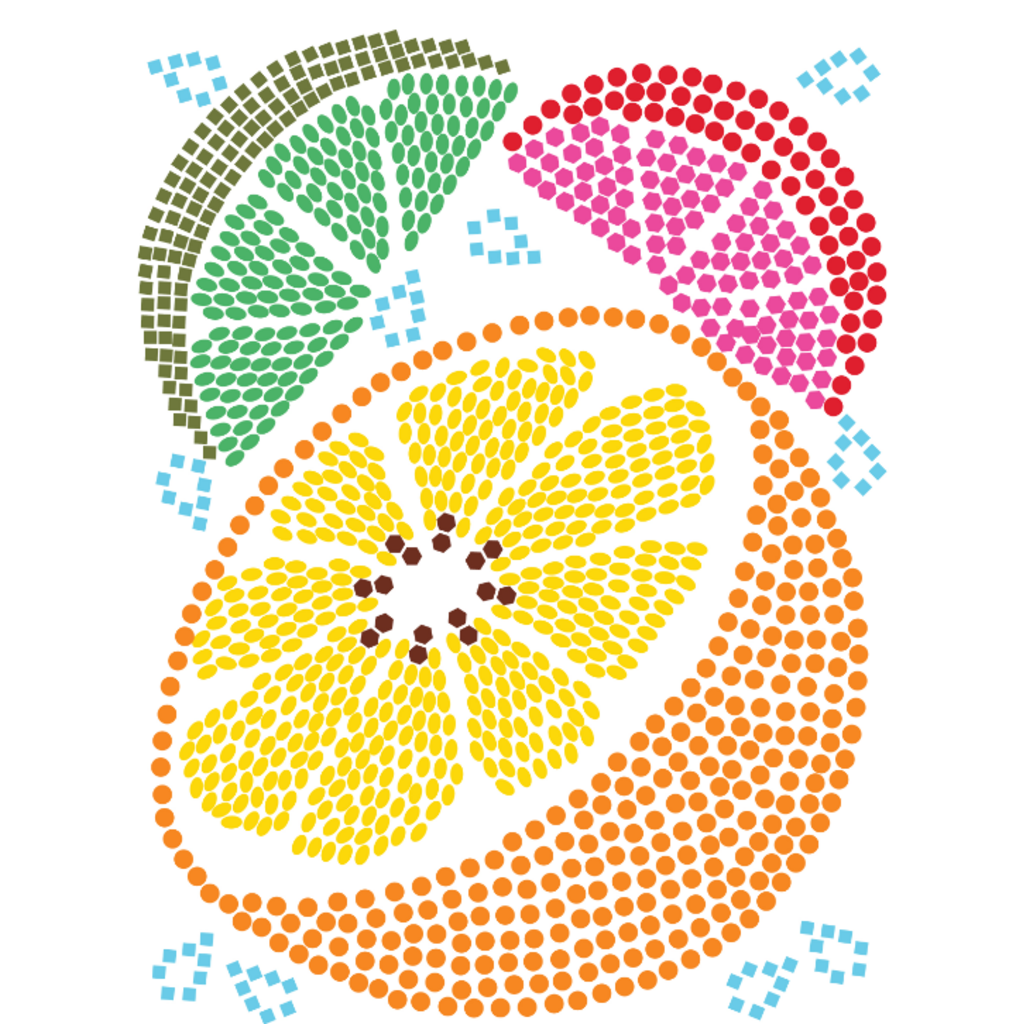 LIFELINES STAMP-BY-SHAPE SECRET GARDEN