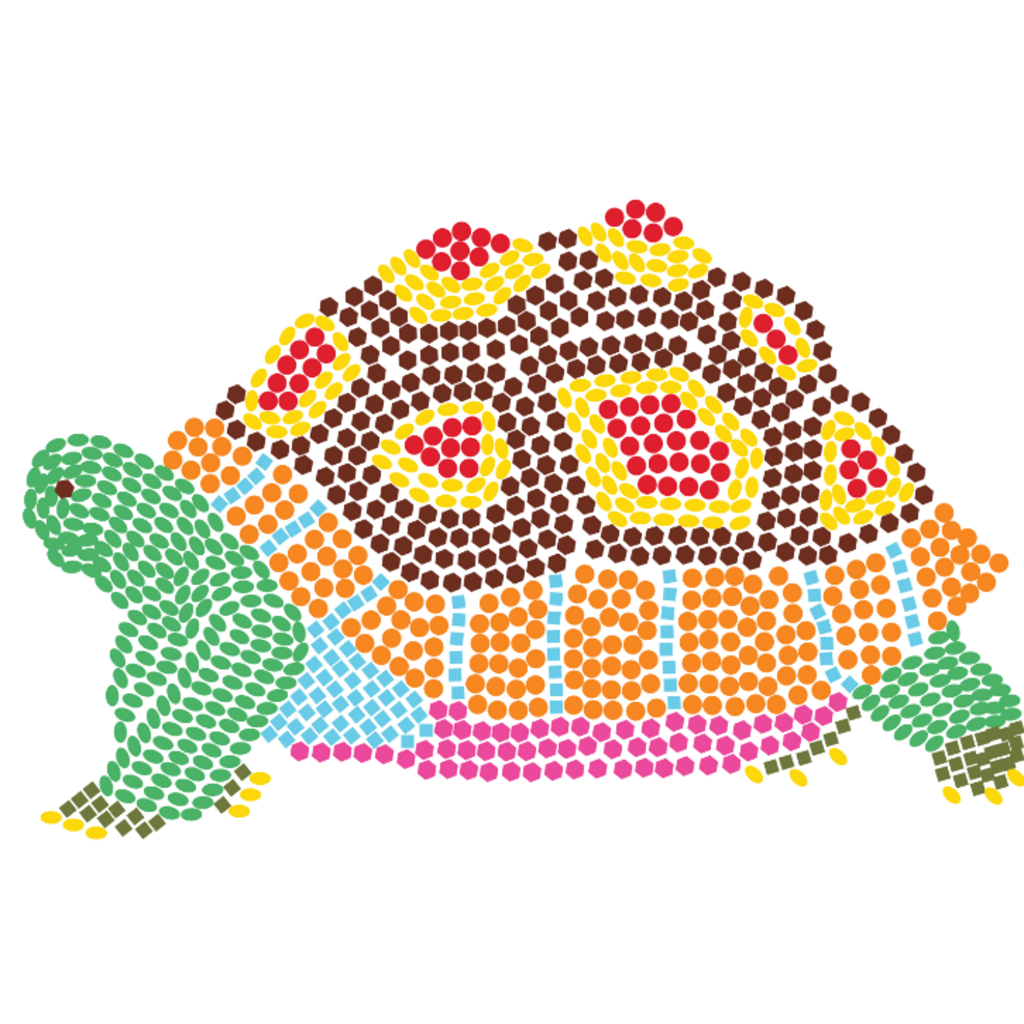 LIFELINES STAMP-BY-SHAPE SECRET GARDEN