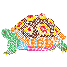 LIFELINES STAMP-BY-SHAPE SECRET GARDEN