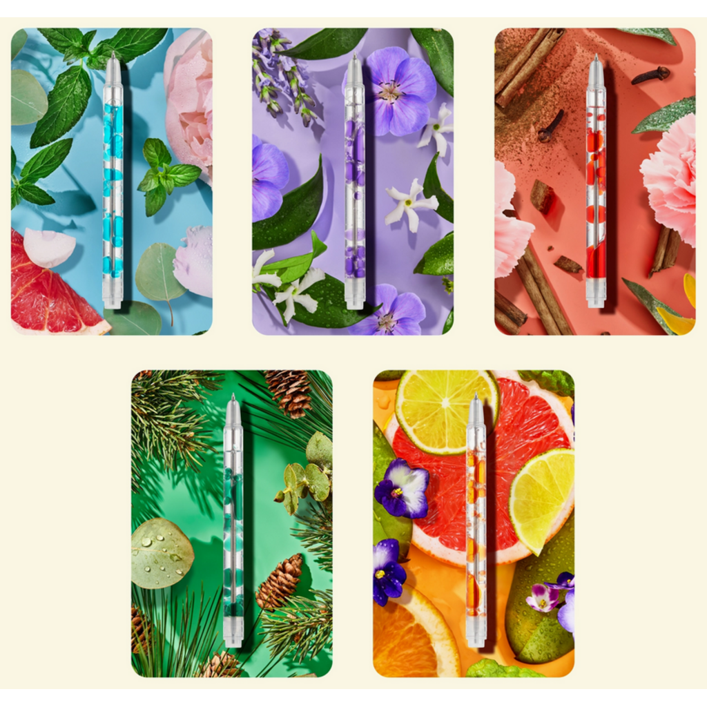 LIFELINES SCENTED LAVA GEL PEN SET