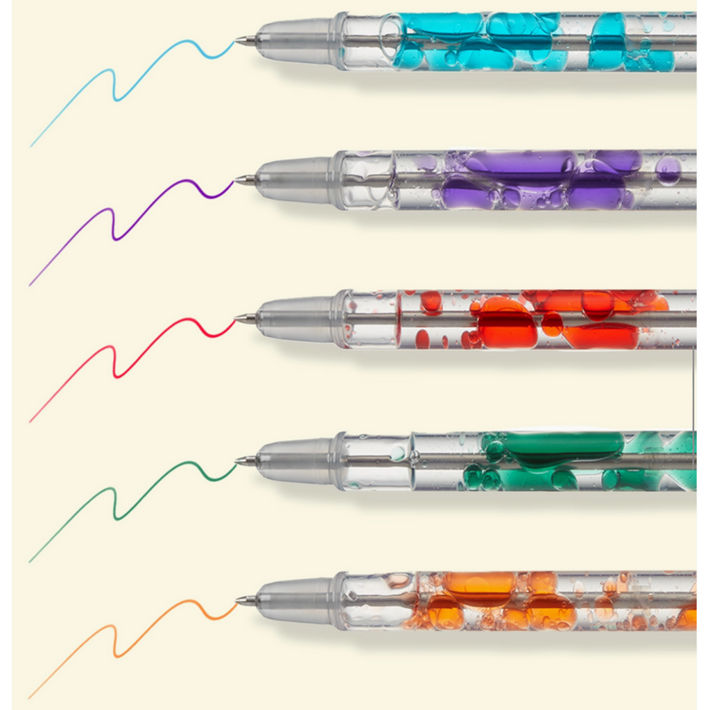 LIFELINES SCENTED LAVA GEL PEN SET