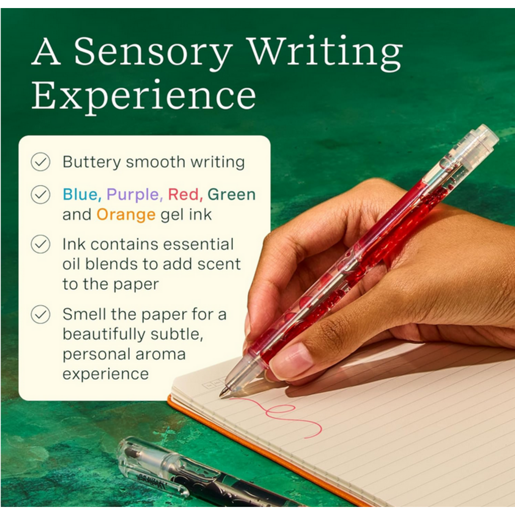 LIFELINES SCENTED LAVA GEL PEN SET