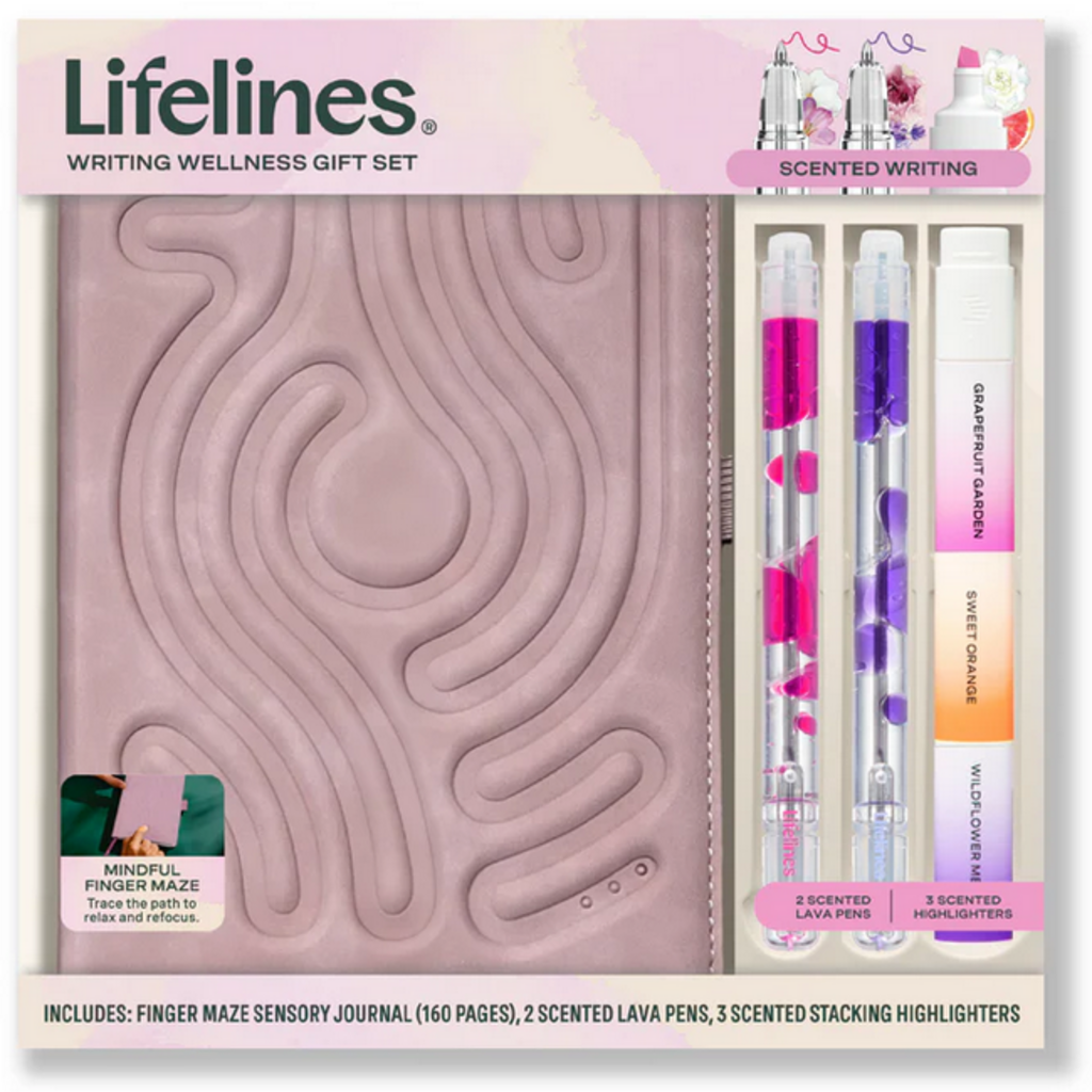 LIFELINES WRITING WELLNESS GIFT SET - PINK