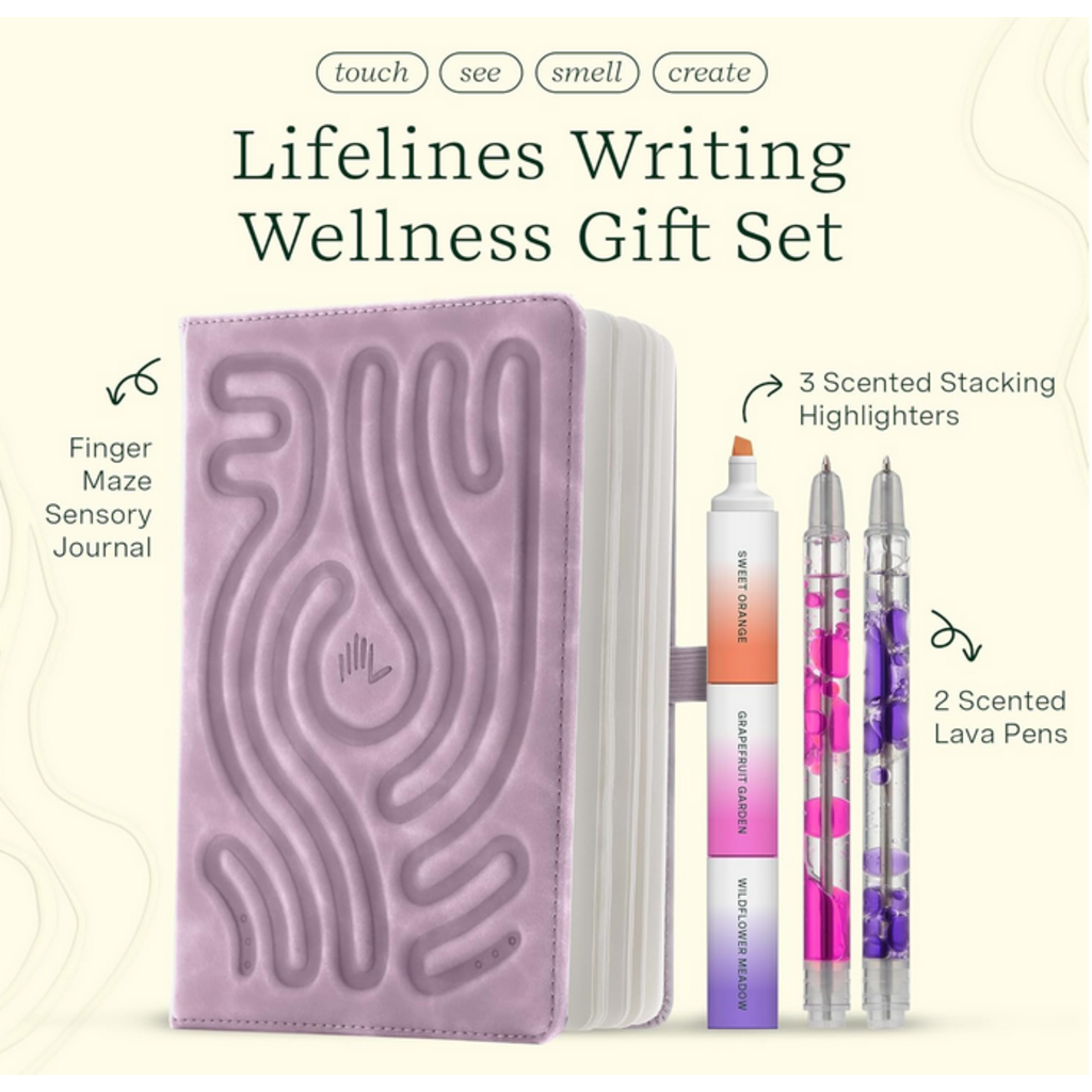 LIFELINES WRITING WELLNESS GIFT SET - PINK