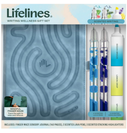 LIFELINES WRITING WELLNESS GIFT SET - BLUE