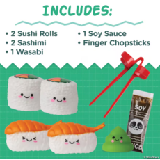 MW WHOLESALE FOODIE FIDGETS SUSHI TRAY