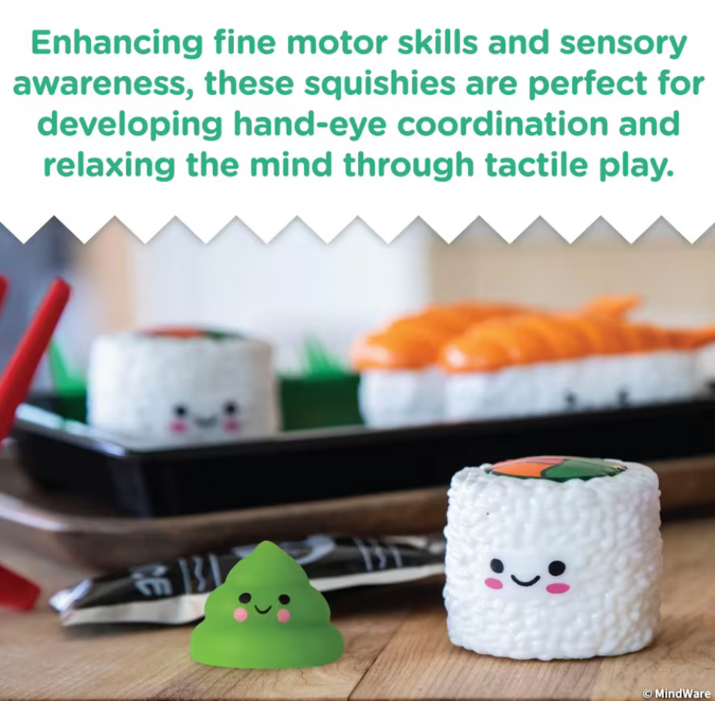 MW WHOLESALE FOODIE FIDGETS SUSHI TRAY