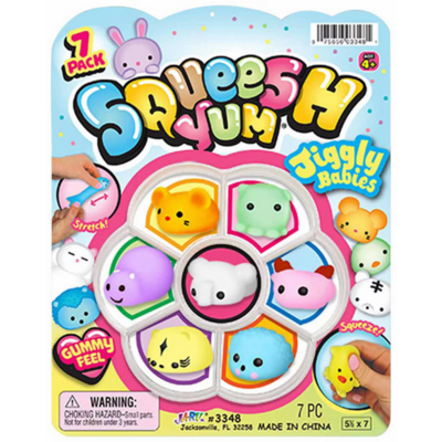 JA-RU SQUEESH YUM JIGGLY BABIES
