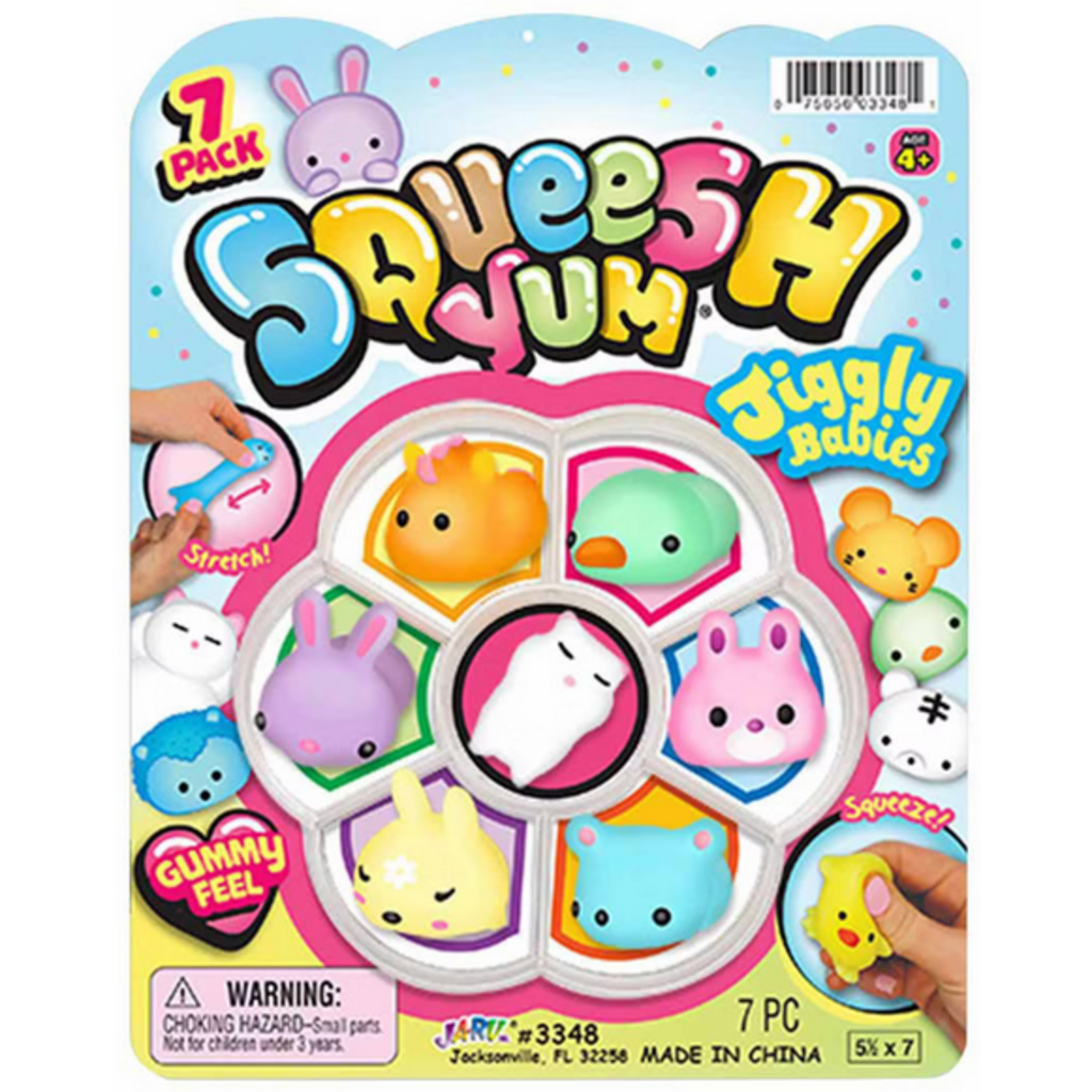 JA-RU SQUEESH YUM JIGGLY BABIES