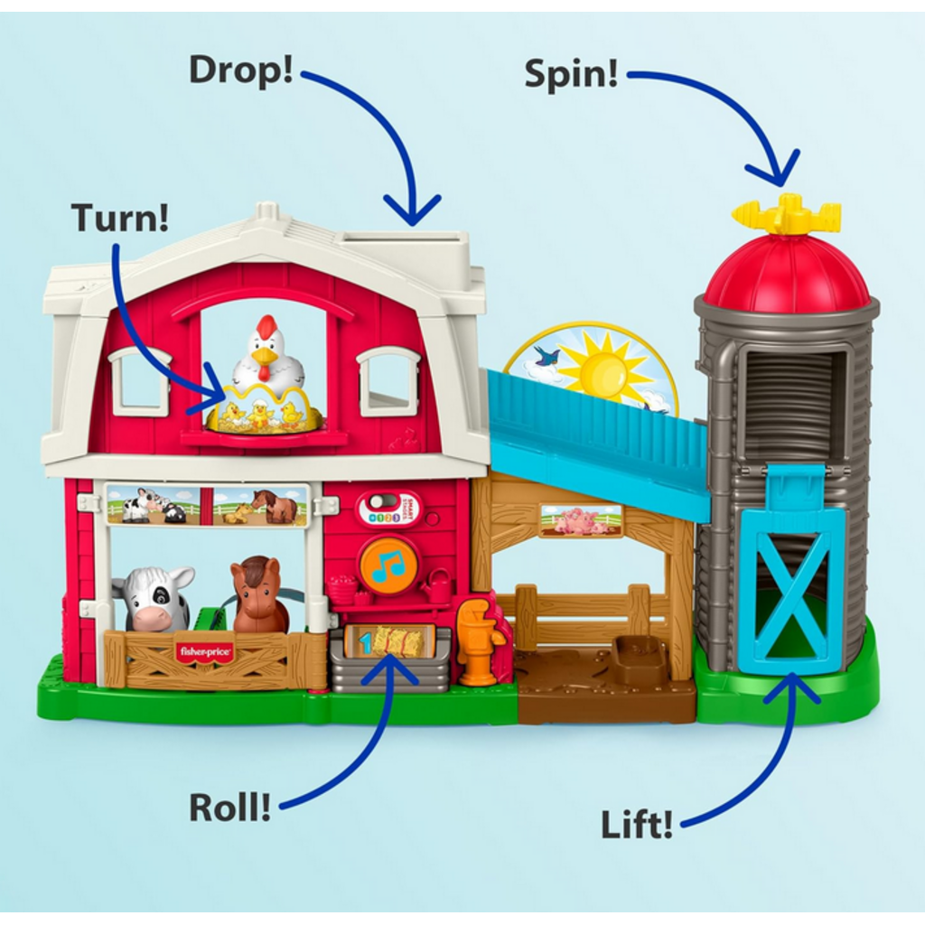 LITTLE PEOPLE LITTLE PEOPLE CARING FUN ANIMAL FARM