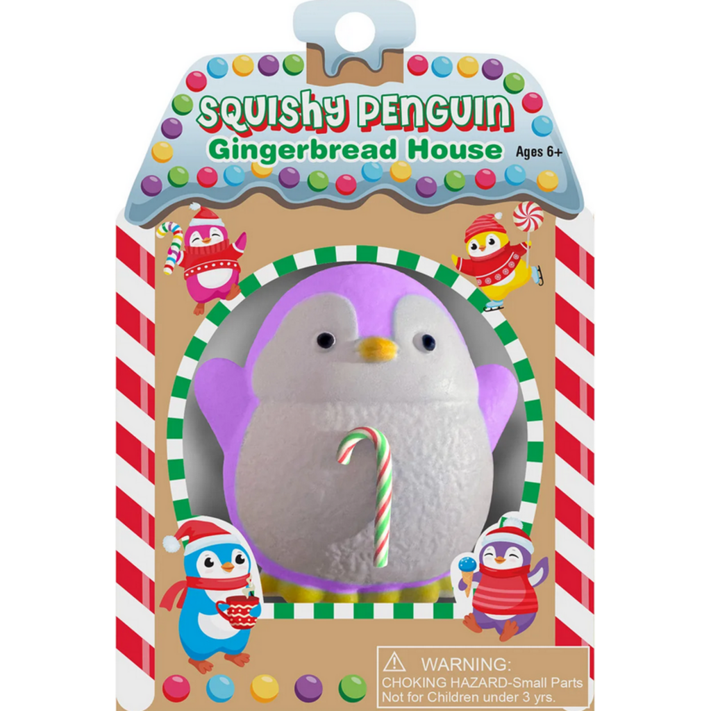 ZORBITZ SQUISHY PENGUIN GINGERBREAD HOUSE**