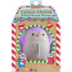 ZORBITZ SQUISHY PENGUIN GINGERBREAD HOUSE**