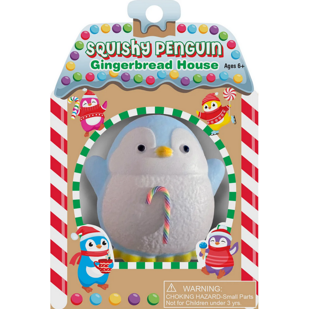 ZORBITZ SQUISHY PENGUIN GINGERBREAD HOUSE**