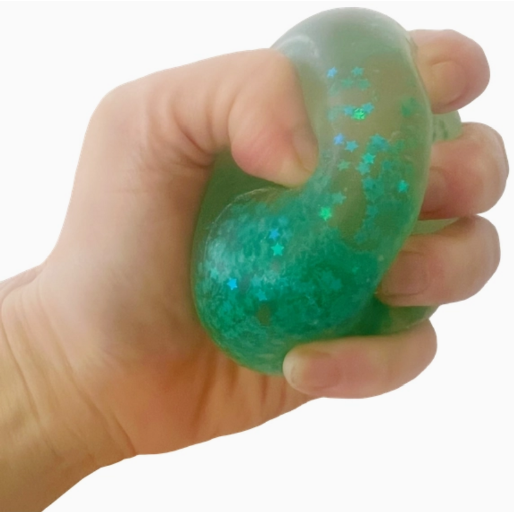 ZORBITZ MARSHMELLO SPARKLE SQUISHY BALL