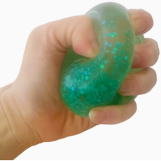 ZORBITZ MARSHMELLO SPARKLE SQUISHY BALL