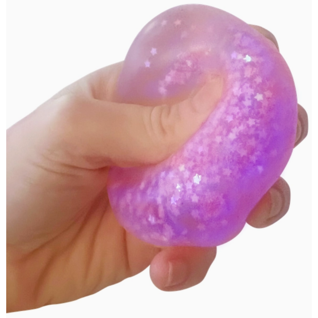 ZORBITZ MARSHMELLO SPARKLE SQUISHY BALL