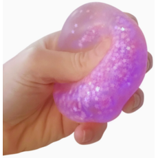 ZORBITZ MARSHMELLO SPARKLE SQUISHY BALL