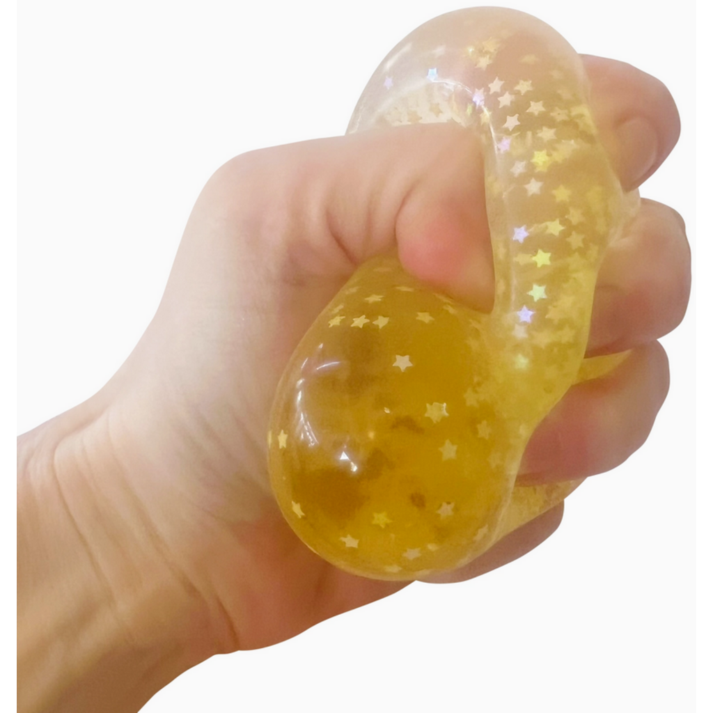 ZORBITZ MARSHMELLO SPARKLE SQUISHY BALL