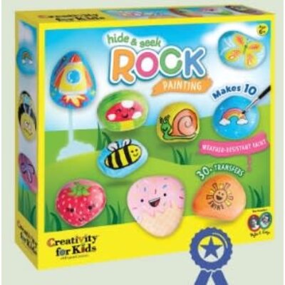 CREATIVITY FOR KIDS HIDE & SEEK ROCK PAINTING