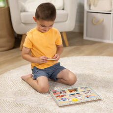 MELISSA AND DOUG SOUND PUZZLE VEHICLES
