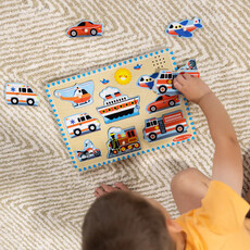 MELISSA AND DOUG SOUND PUZZLE VEHICLES